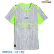 Camisa de time de futebol Manchester City Rodri Hernandez #16 Replicas 3º Equipamento Feminina 2025-26 Manga Curta
